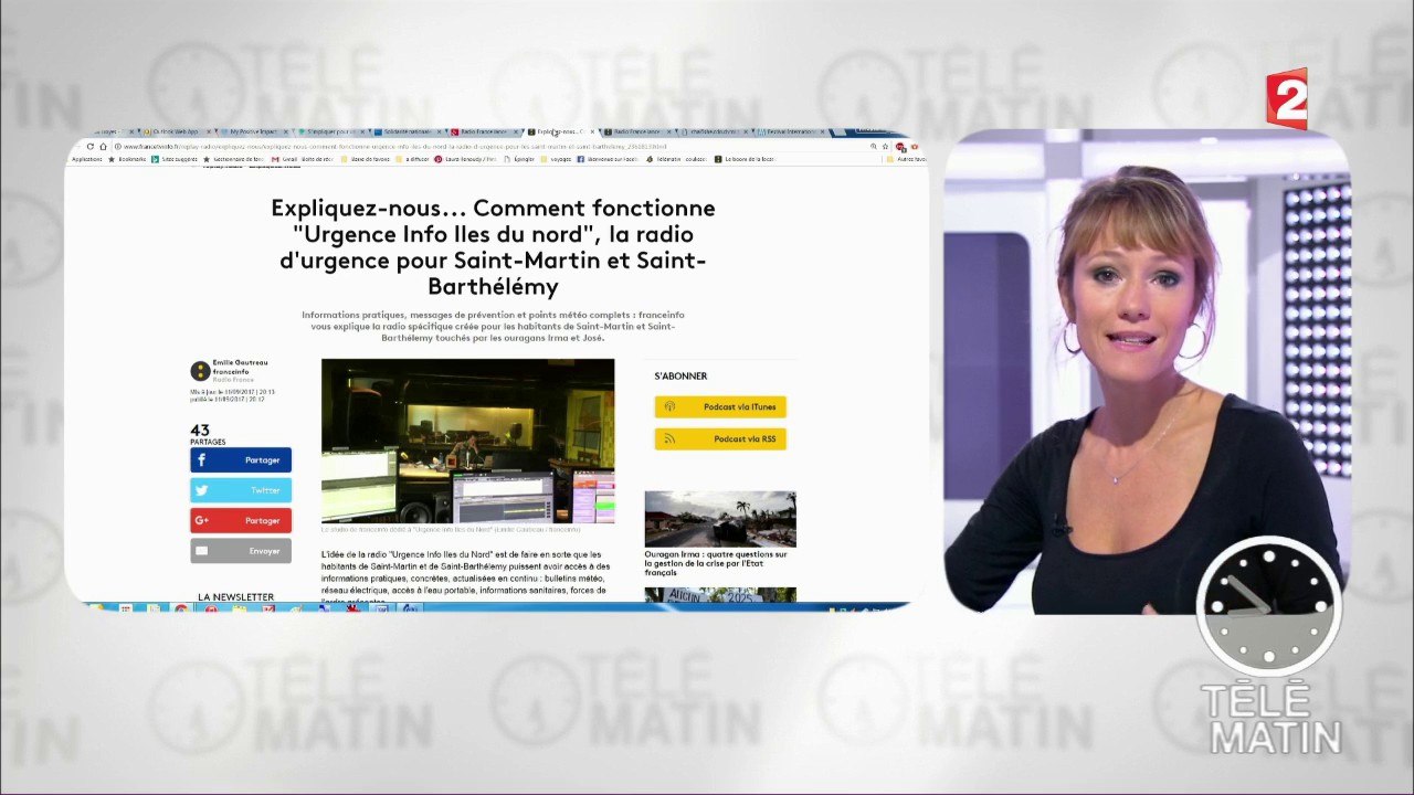 Une radio d'urgence pour les habitants des îles Saint-Martin et Saint-Barthélemy