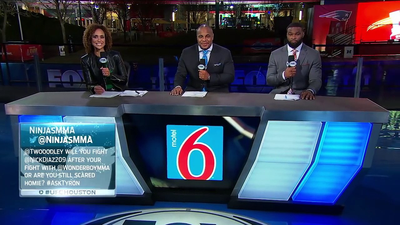 Tyron Woodley says he isnt scared to fight Nick Diaz | UFC ON FOX