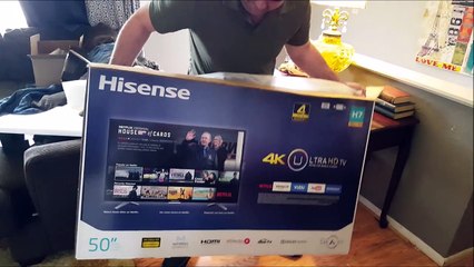 Kid Temper Tantrum Smashes NEW 50inch TV Fresh Out Of The Box [ Original ]