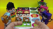 new WENDYS KIDS MEAL TEEN TITANS GO! SET OF 5