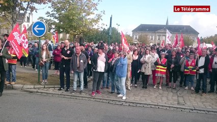 Code du travail. 400 personnes dans la rue à Pontivy (Le Télégramme)