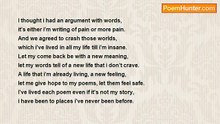 Poem that i love
