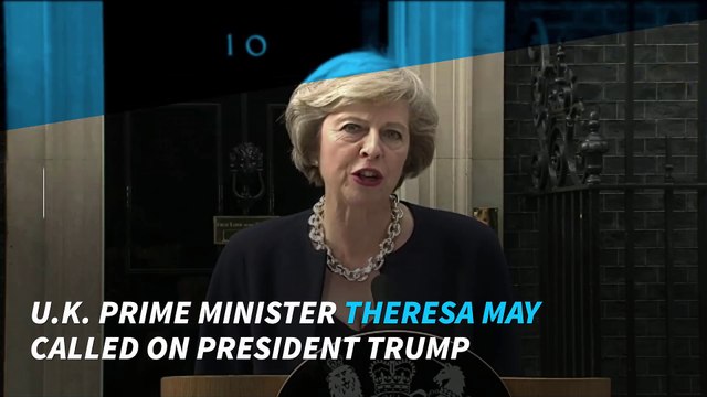 Theresa May urges Trump to intervene on trade deal