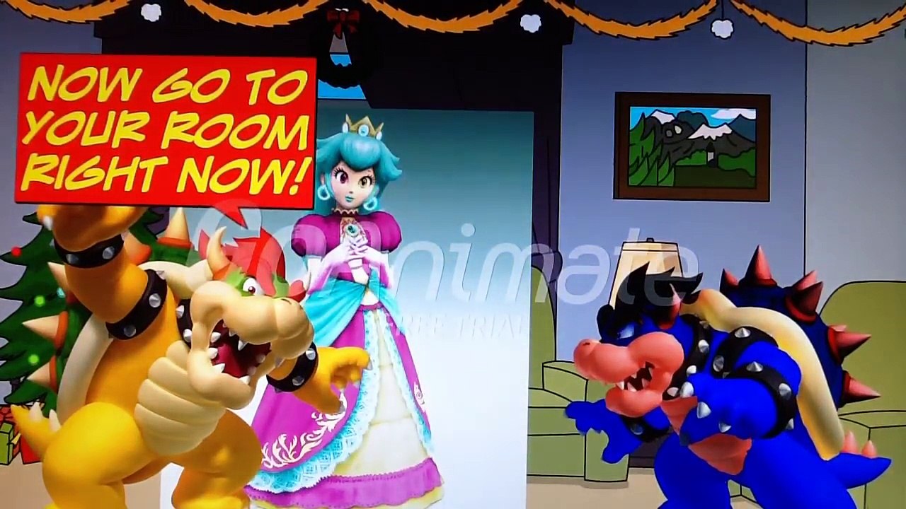 Dark Bowser Gets Grounded On Christmas