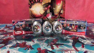 9 Surprise Eggs - Thor, Iron Man, The First Avenger MARVEL - Unboxing!