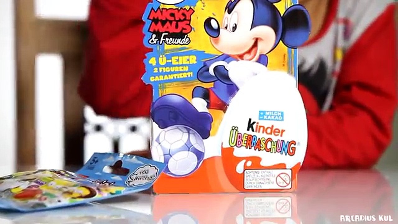 Disney Mickey Mouse and Friends Kinder Lego Minifigures The Simpsons