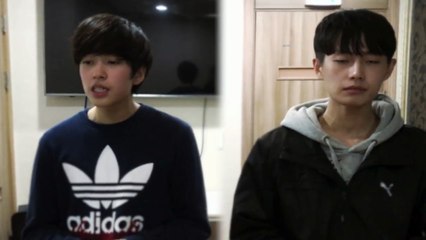 춘엔터테인먼트 연습생 김용국, 김시현 비가 오는 날엔 (Cover Ver.)