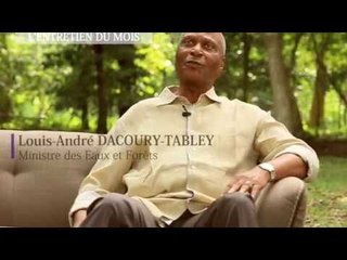 L'entretien du mois avec le ministre ivoirien des Eaux et Forêts, Dacoury Tabley