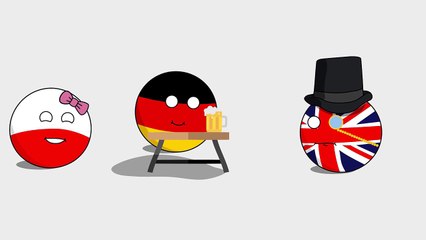 Countryball animation: Poland tries