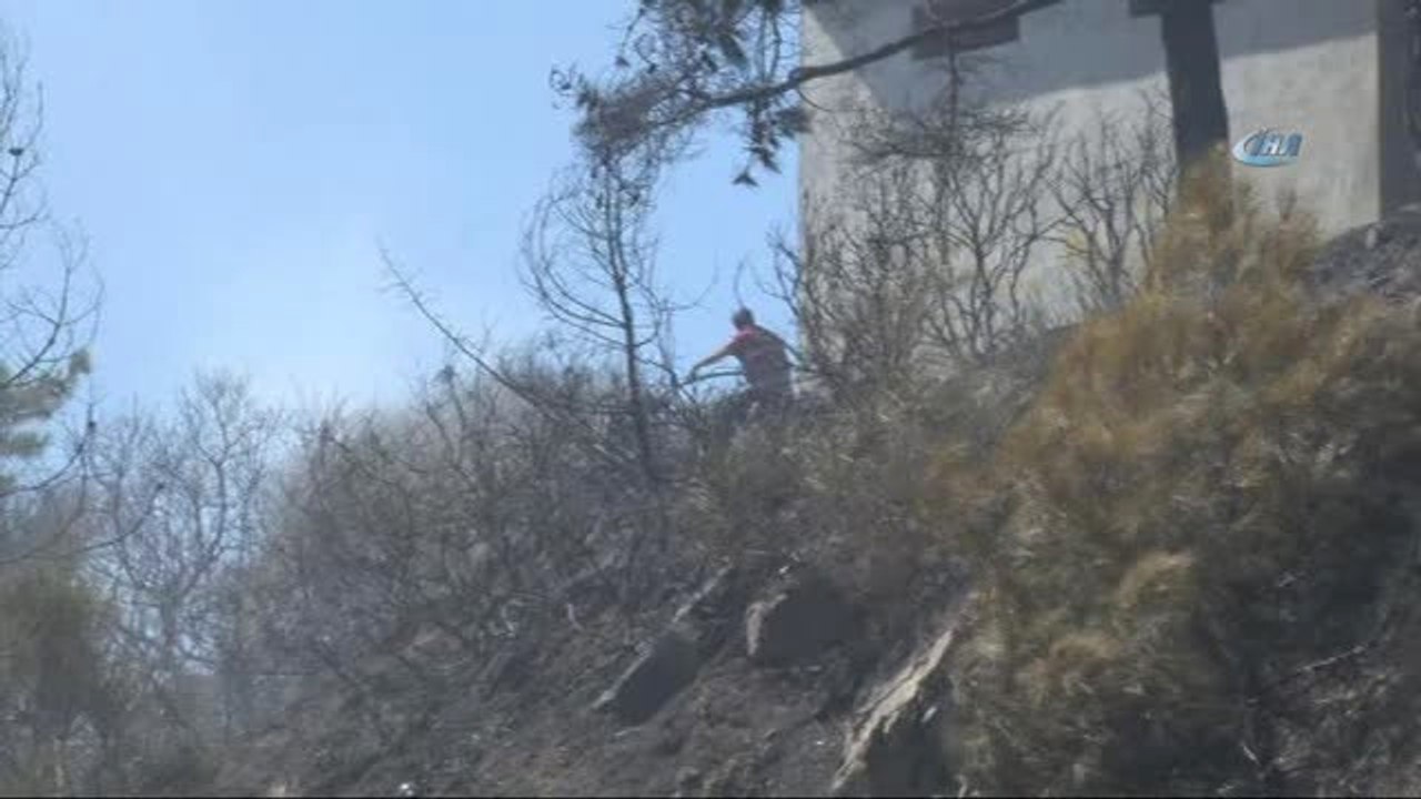 Tekirdağ'da Orman Yangını... Bölgede Piknik Yapan Şahıslar Aranıyor