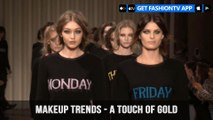 Makeup Trends Fall/Winter 2017-18 A Touch Of Gold | FashionTV