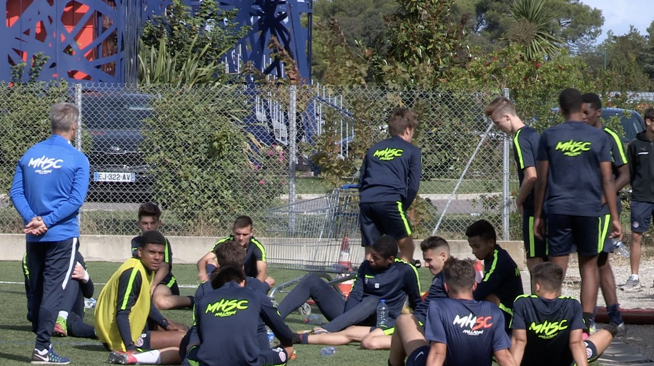 Les U19 à l'entrainement avant le déplacement à Nîmes !