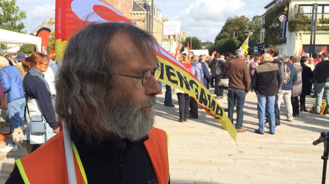 Interview lors de la manifestation contre la loi travail