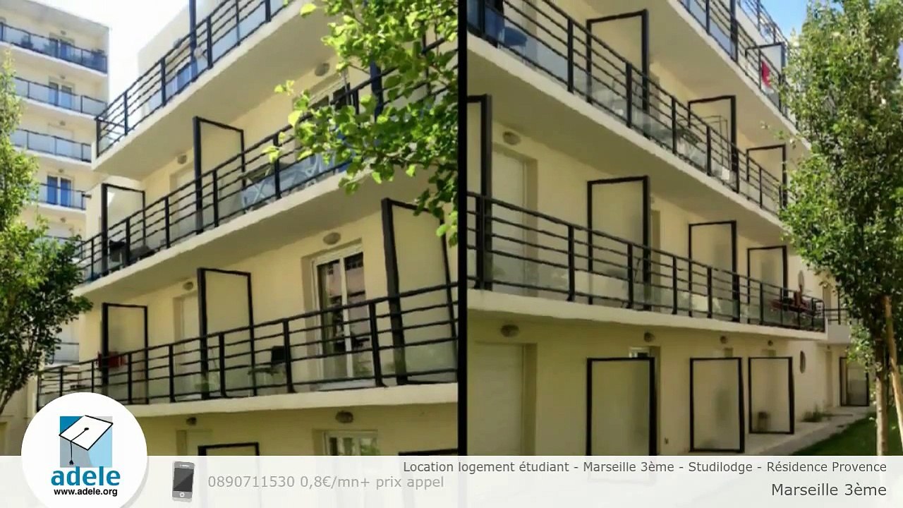 Location logement étudiant - Marseille 3ème - Studilodge - Résidence Provence