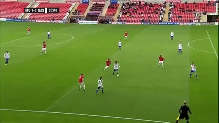 1-0 Aidan Barlow Goal UEFA Youth League  Group A - 12.09.2017 Man United Youth 1-0 FC Basel Youth