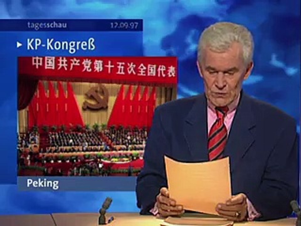 Tagesschau | 12. September 1997 20:00 Uhr (mit Wilhelm Wieben) | Das Erste