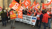 650 personnes protestent face aux ordonnances de la loi Travail