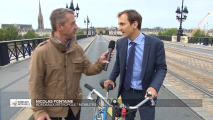 Bordeaux métropole - Le pont de pierre sans voiture