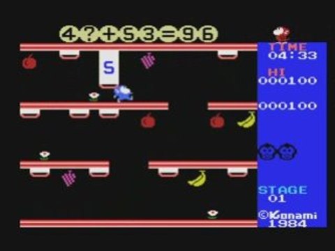 Monkey Academy (Konami - 1984) MSX