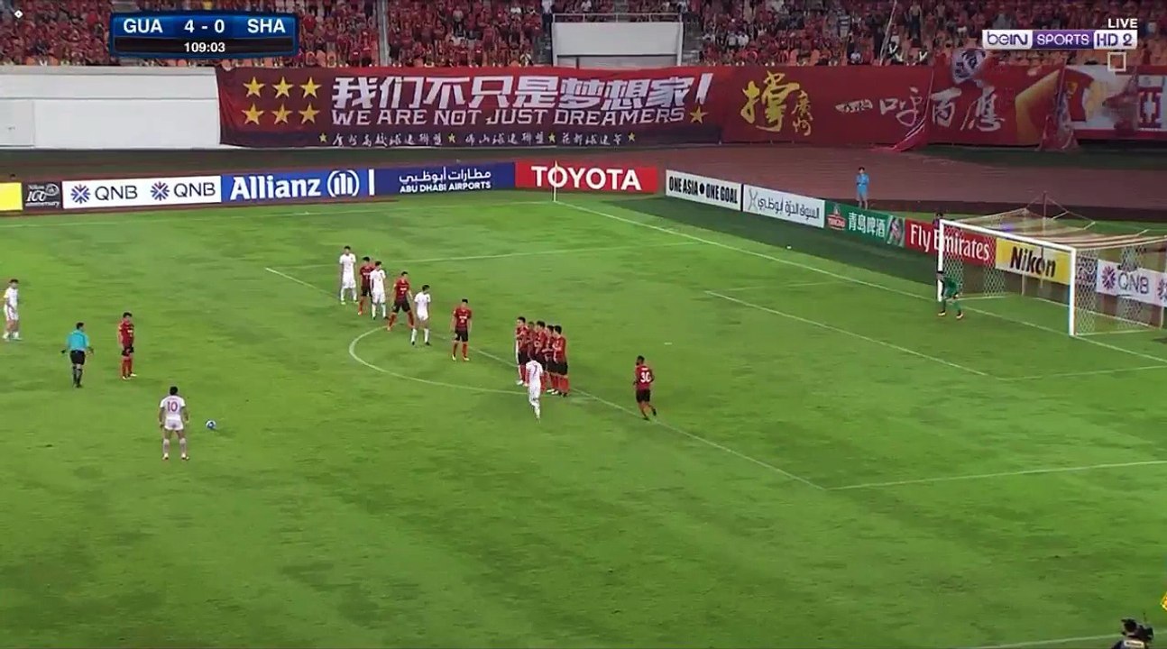 Guangzhou Evergrande 5-1 Shanghai SIPG / AFC Champions League (12/09/2017) Quarterfinals