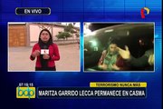 Áncash: Maritza Garrido Lecca pasó la noche en un hotel de Casma