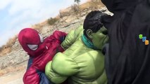Hulk Vs Spiderman And Ironman Fight SuperHero Real Life Battle - Death Match Fight