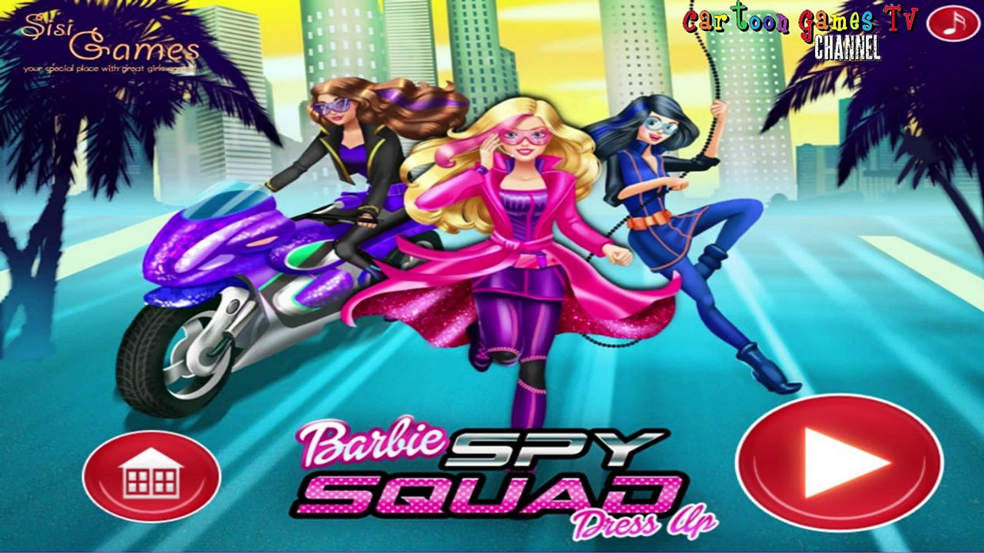 barbie games tv
