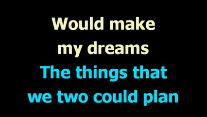 One night with you  - Elvis Presley  - Karaoke  - Lyrics