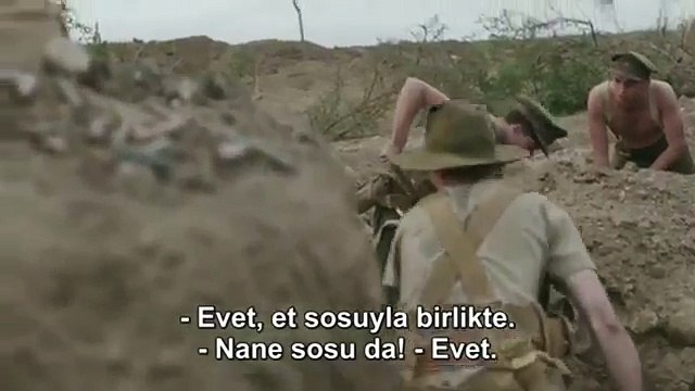 Çanakkale dizisi Türk ve Anzak siperleri arasında oynanan atış talimi oyunu