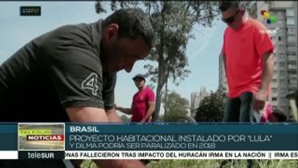 Brasil: 6 mil familias del MTST ocupan terreno en Sao Paulo