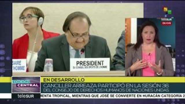 Canciller de Venezuela exige cese de agresión de ONU y EE.UU.