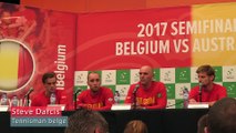 Coupe Davis : Steve Darcis en conférence de presse