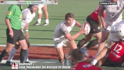Performance d'Antoine Dupont pour sa première avec les couleurs du Stade Toulousain