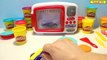 Play@Home Microwave Oven Toy Play-Doh Food MAGIC Cooking Microwave Just Like Home