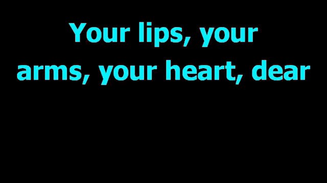 Surrender - Elvis Presley - Karaoke - Lyrics