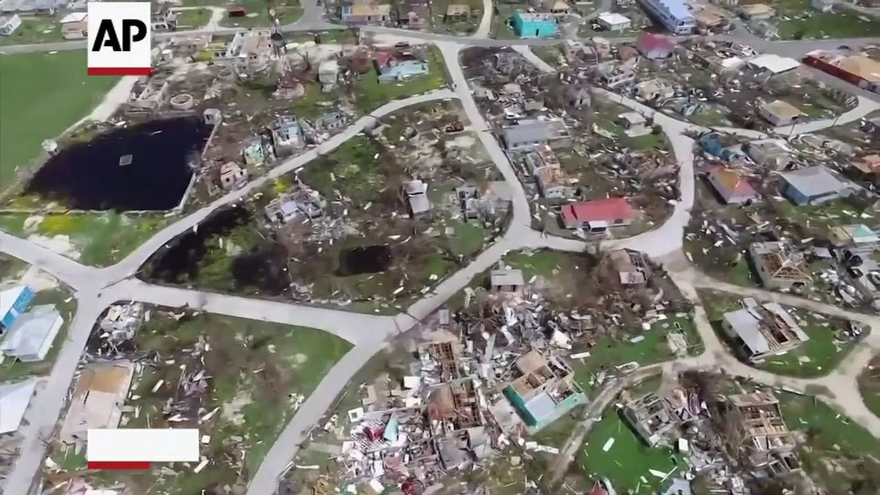 L'ile Barbuda dévastée par l'ouragan Irma : rien n'a résisté !
