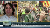 Un millón de catalanes se manifestaron a favor de su independencia