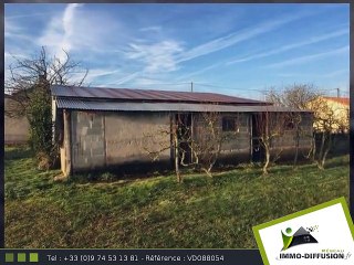 Maison A vendre Cersay 97m2 - 75 000 Euros