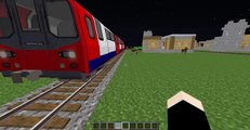 London Underground in Minecraft! Tunnel Sounds!   1995 sounds