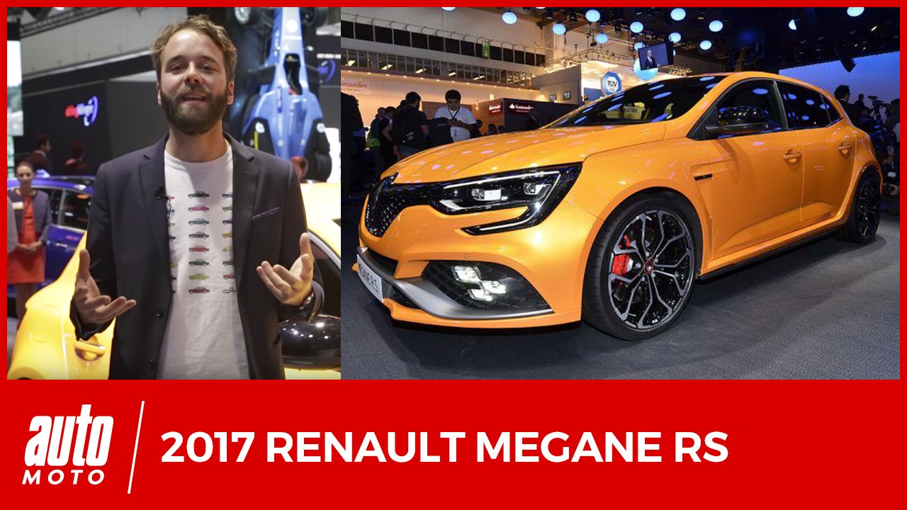 Renault Mégane RS [SALON FRANCFORT 2017] : coeur d'Alpine