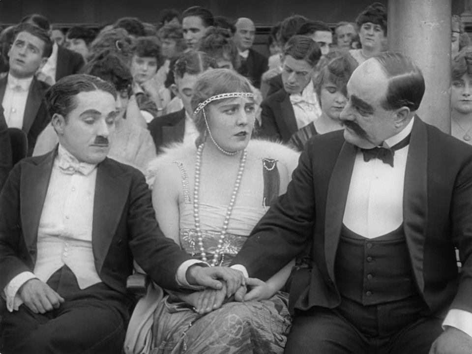 ****A*** Night in the Show*** (1915) Charlie Chaplin, Edna Purviance