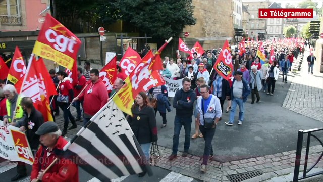 Code du travail. Les manifestations en Bretagne