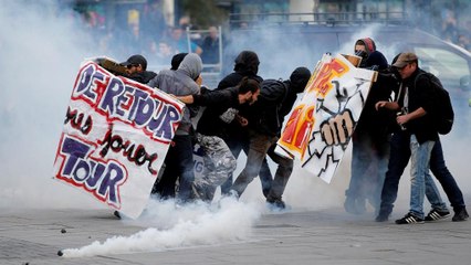 Γαλλία: Διαδηλώσεις και επεισόδια για την εργασιακή μεταρρύθμιση Μακρόν