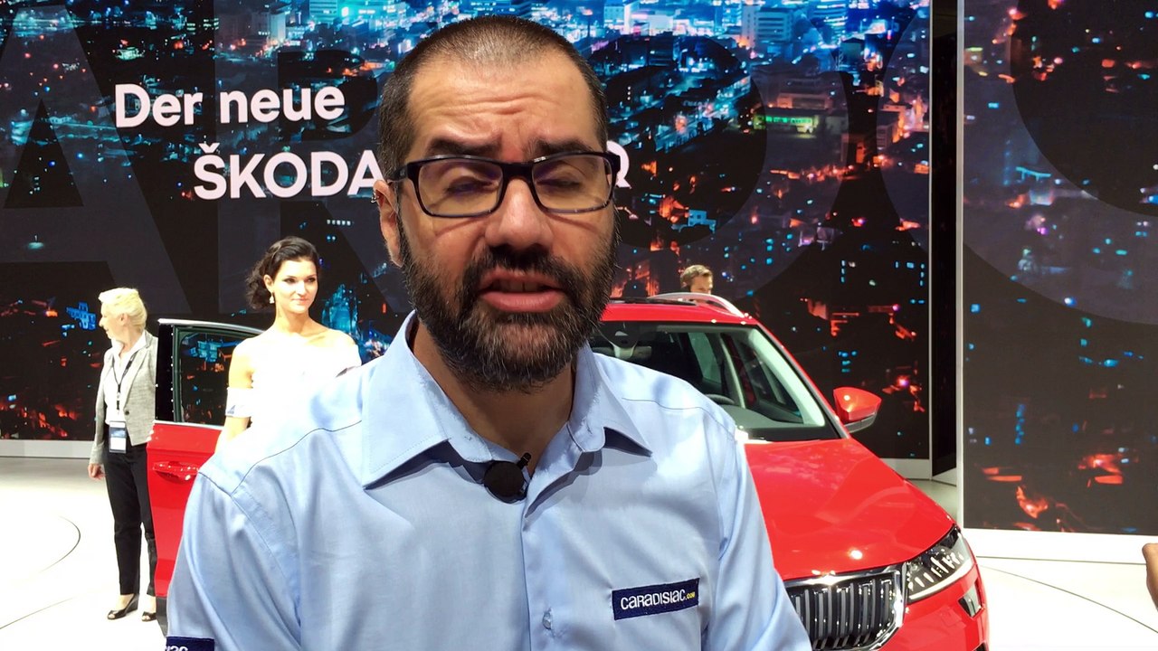Skoda Karoq en live - Salon de Francfort 2017