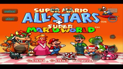 ✔SUPER MARIO ALL STARS + SUPER MARIO WORLD APK 5 EN 1 (1,1.1,2,3 & WORLD) PARA °ANDROID°