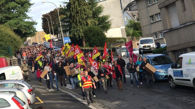 Code du travail: 170 manifestants à Vire