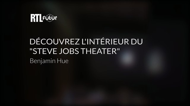 Découvrez l'intérieur du Steve Jobs Theater dans le nouveau campus d'Apple