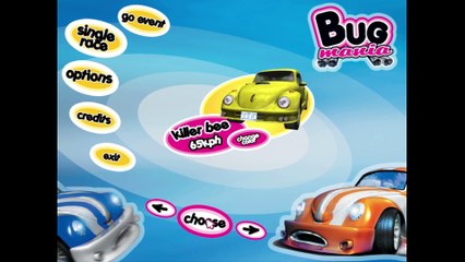 Bug Mania gameplay on Electricity with killer bee car