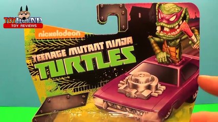 Teenage Mutant Ninja Turtles TMachines Donnie In Speed Demon,toy car review by ToyHound