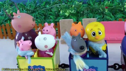 Pig George ganha O Cachecol do Herói. Novelinha : Aventura Espacial. Episódio 1 Em Português